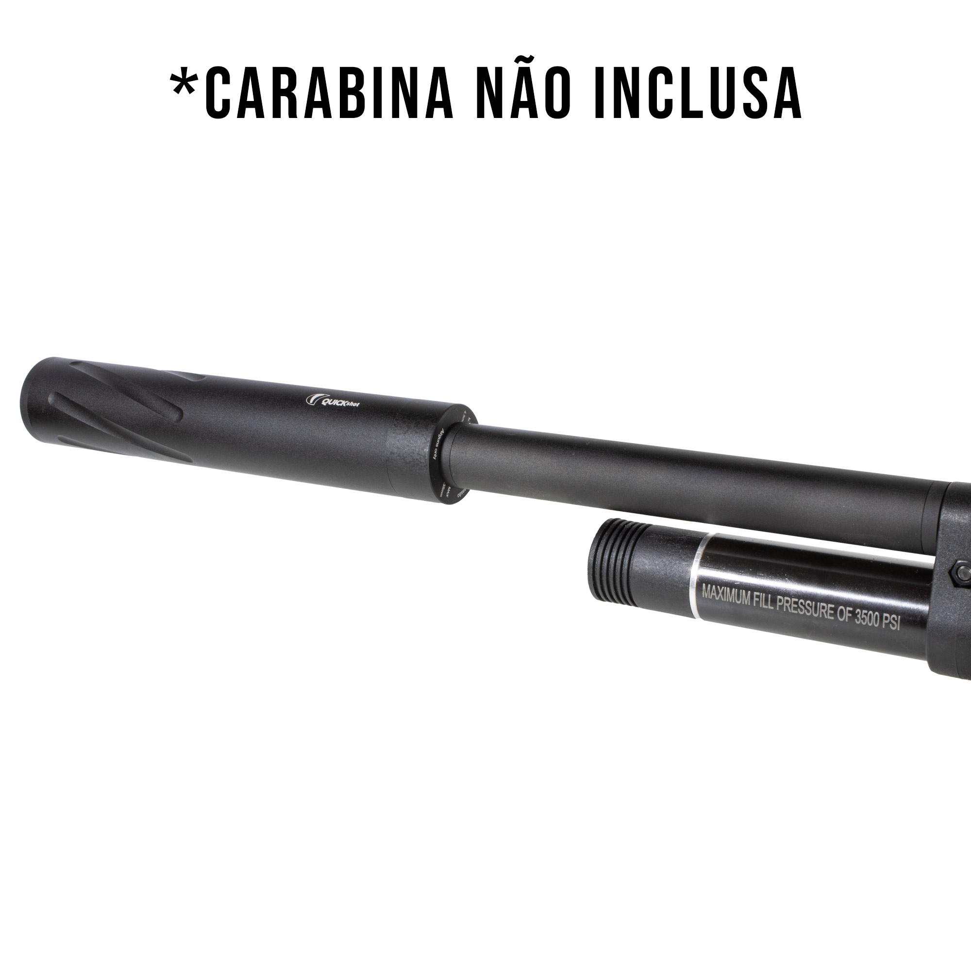 Sobrecano e moderador de som – Beeman PCP 1331 Raider