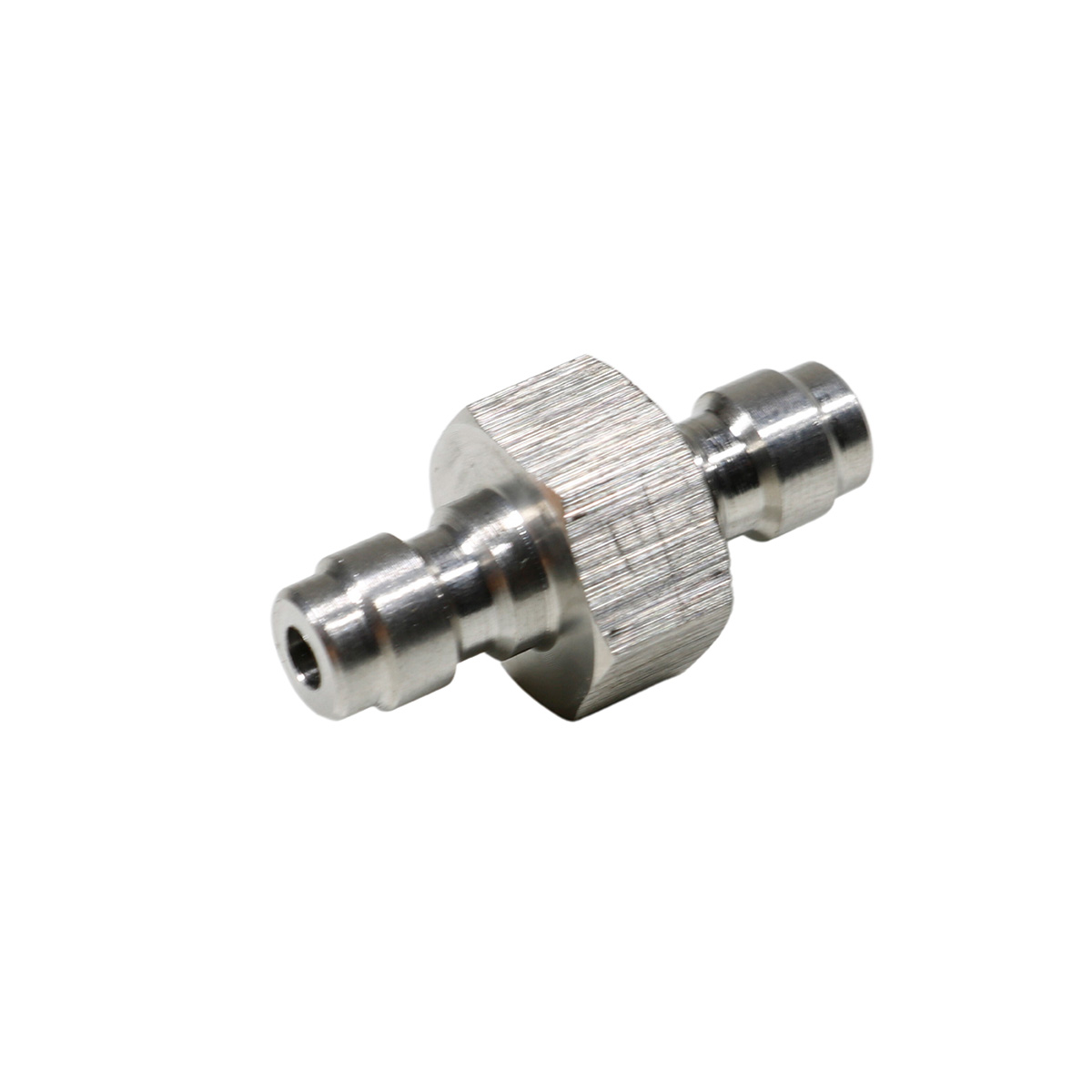 Adaptador Foster macho 8mm x Foster macho 8mm (para engate rápido)
