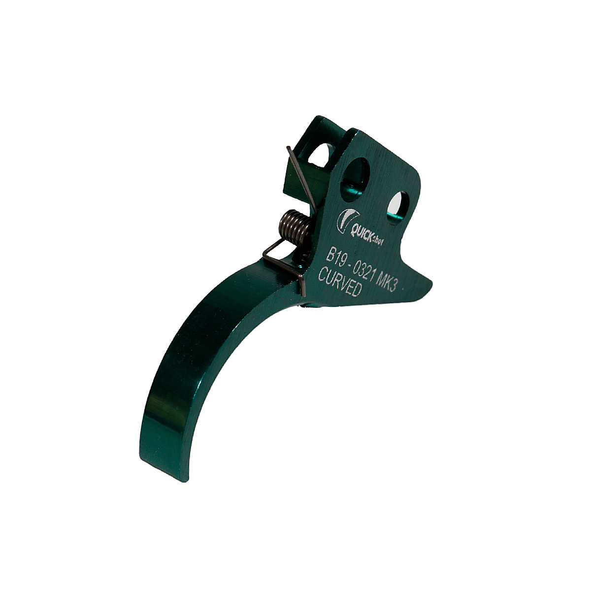 Lâmina de gatilho – BAM B19/CBC B19 – MK3 Curved – Verde