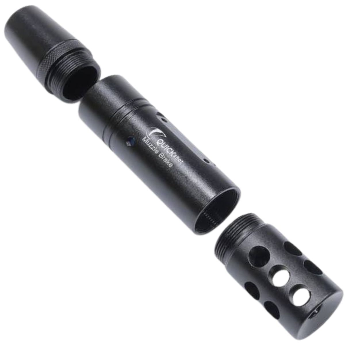 Muzzle Brake 09 Crown Custom – 16mm Preto
