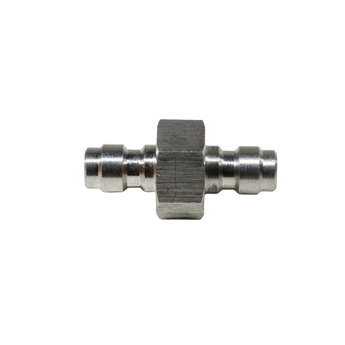 Adaptador Foster macho 8mm x Foster macho 8mm (para engate rápido)