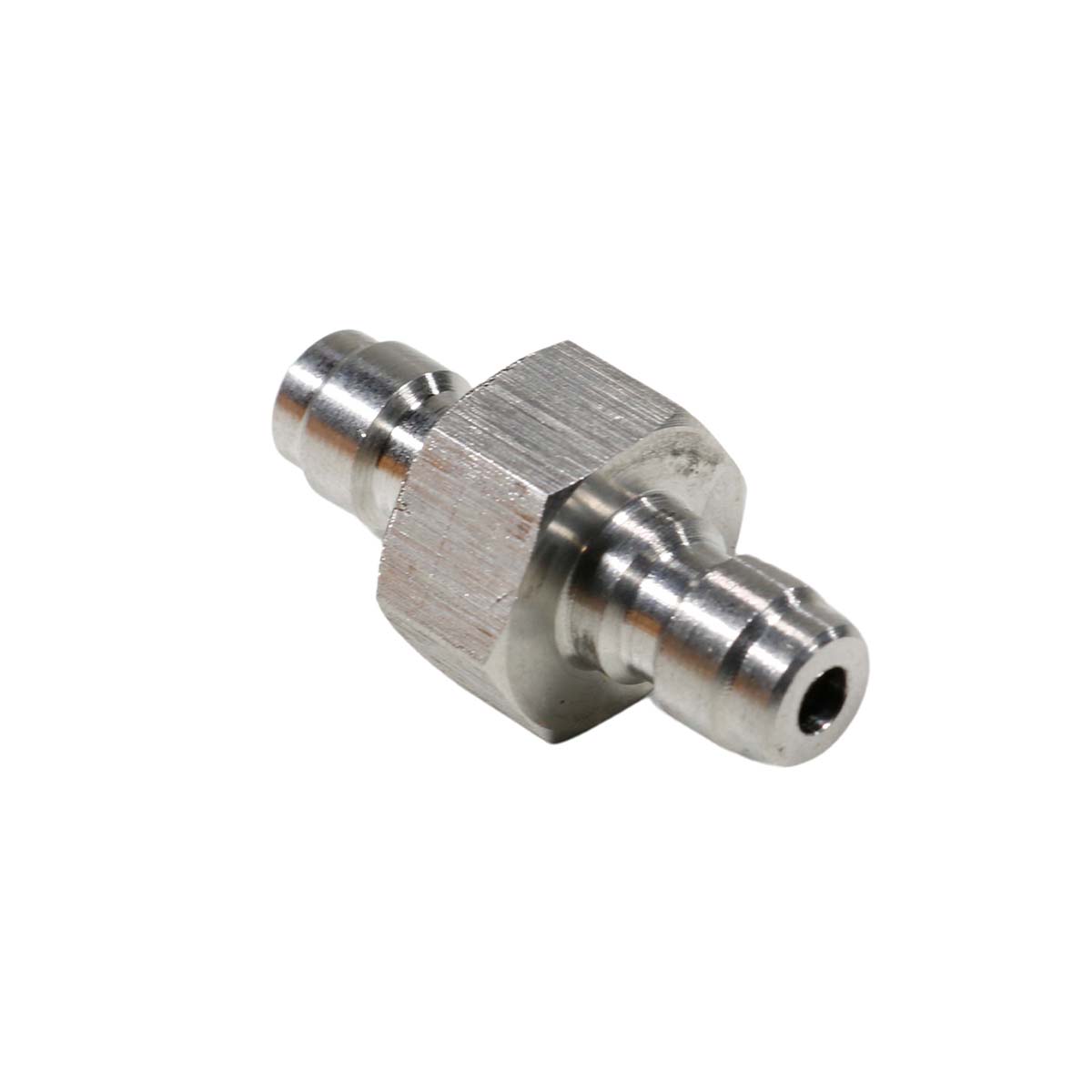 Adaptador Foster macho 8mm x Foster macho 8mm (para engate rápido)