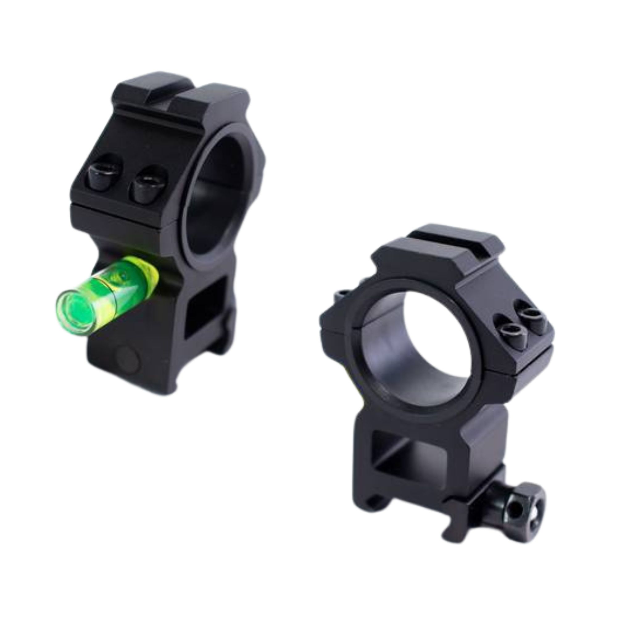Suporte Luneta Único Duplo Alto com Nivelador (Tb 25,4, Tr 22, Al 25, Co 23)